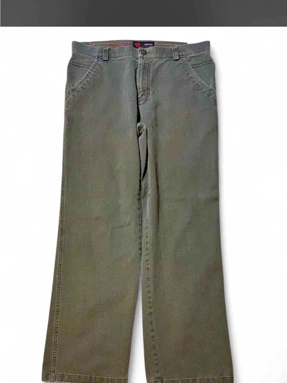 Men's Versace straight leg jeans